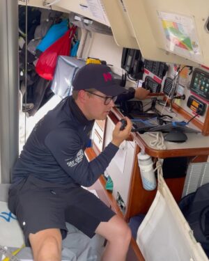 Jessica Watson Instagram - Dock-off and sign-on 🎉😬⛵️

Race tracker link in bio. 

Biggest thanks for every donation to the @strokefdn (link in bio). A stroke impacts someone every 19 minutes in Australia and most people don’t realise that 30% of these are younger people.