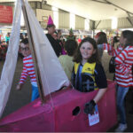 Jessica Watson Instagram - This year’s book week highlights and some rather impressive boat building! 💜⛵️📚 #bookweek2018 #CBCA2018
