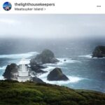 Jessica Watson Instagram - Loving this Insta account showcasing modern-day lighthouse keepers Taylor and Jesse's life on one of Australias most remote outcrops. 📷 @thelighthousekeepers #maatsuykerislandlighthouse #maatsuykerisland #lighthouse #lighthousekeeper