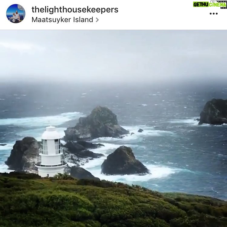 Jessica Watson Instagram - Loving this Insta account showcasing modern-day lighthouse keepers Taylor and Jesse's life on one of Australias most remote outcrops. π· @thelighthousekeepers #maatsuykerislandlighthouse #maatsuykerisland #lighthouse #lighthousekeeper