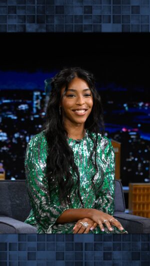 Jessica Williams Instagram - @msjwilly reminisces on going to opening night of the South Park movie with her grandmother #FallonTonight