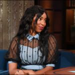 Jessica Williams Instagram - The wonderful @msjwilly loves therapy but she does NOT love running into her therapist at an olive oil shop. #Colbert