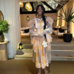 Jessica Williams Instagram – Got to wear @simonerocha_ to the @sagawards after party a couple weeks ago and the dress and gloves and purse straight up made me GLOW. Hung with my bestie @sallywallylee & met and fell and love with the Severance gals! Highlights!
Makeup// @danadelaney
Hair// @alexander_armand
Dress// @simonerocha_
Stylist// @sarahslutsky