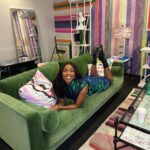 Jessica Williams Instagram – Had a blast looking like a pretty beetle on the @kellyclarksonshow for Shrinking! It airs today! Thank you for having me, Kellz! (I don’t call her that.) 
Makeup// @cherishbrookehill 
Hair// @milesjeffrieshair 
Stylist// @sarahslutsky 
Dress// @stinegoyastudio 
Boots// @charleskeithofficial
Purse// @katespadeny
