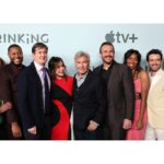 Jessica Williams Instagram - Finally recovered from my hangover so here are some photos from the other night at the SHRINKING premiere! love this cast so much! They aight!!! Catch us all on @appletvplus THANK YOU GLAM FAM! Dress// @markarian_nyc Jewels// @mondomondo Shoes// Aquazurra Styling// @sarahslutsky Makeup// @cherishbrookehill Hair// @alexander_armand Brows// @rashellbeauty