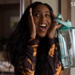 Jessica Williams Instagram - Hi Okay this is me stoked and hydrated because our new show SHRINKING is finally out! I think it’s just great! And I get to act with an amazing cast that includes Harrison Ford? Lmaooo ?! Any-shwayz, I Can’t wait for you to meet Gabby! She’s the best and makes faces like this a lot! Catch her on @appletvplus and THANK YOU FOR YOUR TIME!!!❤️❤️
