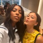 Jessica Williams Instagram - Back to work with a Shrinking Panel with the best cast! Can’t wait to shoot season 2 in the new year! Full look @sandyliang 🦋 Stylist// @sarahslutsky Makeup// @cherishbrookehill Hair// @marciahamilton Also! Meet my nepo baby Poe!!!