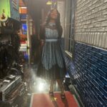 Jessica Williams Instagram - Just grinning from ear to ear because I was so stoked to be on @colbertlateshow last night for SHRINKING on @appletvplus! Thank you @bora_aksu for this STUNNING dress and thank you to the wonderful women who helped make all of this happen. ❤️ Dress// @bora_aksu True size 11 platforms// @reformation Jewelry// @mariatash Stylist// @sarahslutsky Makeup// @rebeccarestrepo Hair// @ursulastephen Stylist assist// @carlee___ Publicists// @teamid