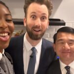 Jessica Williams Instagram - Once a correspondent always a correspondent! J Willy reporting for duty baby! Felt so good to be back. Missed my cozy kind and funny @thedailyshow fam. Thank you for having me I love you guys and I LOVE JON STEWART! Thank you SO MUCH @thombrowneny Stylist// @sarahslutsky Makeup// @rebeccarestrepo Hair// @hairbyromorgan
