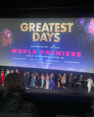 Jessie Mae Alonzo Instagram - @takethat ‘greatest days’ premiere <3 out now in cinemas and coming soon on @amazonprime