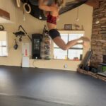 Jessie Graff Instagram - Question for my #ninja friends: There are so many different linking techniques, and I’m wondering if they’ve all been named. What do you call these poppy little lachés? Thanks for the fun workout @carlywopat ! And congrats again on your first #laches ! #ninjawarrior