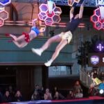 Jessie Graff Instagram - When I met a tiny 9 year old @ninjaleesa.himka I was blown away by her strength and technique! I knew she would grow up to be a super human. Little did I know I’d still be competing when she grew up! 😂 I’m so inspired by your efficiency and fluidity of movement and am grateful to have been a part of your journey! Congratulations on your win, and good luck in Vegas! Let’s train together soon! #americanninjawarrior #ninjarace #supergirls #wonderwomen #strongwomen