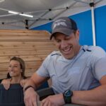 Jessie Graff Instagram - Fran Racioppi & Jessie Graff turned up the heat on Day 4 of TYR Wodapalooza with three interviews for the record books…only an ice bath challenge could cool this one off! Thanks Don!🧊🎙️ Stay tuned for The Jedburgh Podcast conversations with CrossFit CEO Don Faul, 2022 CrossFit Games Rookie of the Year Nick Mathew, and Nutrition Coach Jenn Ryan.☀️🌴 Thanks ModBalls for fueling the weekend! 💪🏼 #wodapalooza #crossfit #fitness #motivation #workout #leadership #podcast