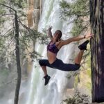 Jessie Graff Instagram - #Yosemite is amazing!!! Thanks @ninjagodfather for the photos and videos and for inviting me on the hike!