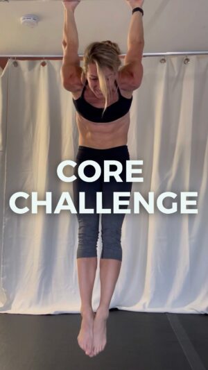 Jessie Graff Instagram - Core Challenge ⏰
Start Hanging from a bar & imagine a “clock” face around you. Bring your toes to each number on the clock starting at 6 and moving to 5 and then alternating sides of the clock.

Love these Challenges? Join the CVG Movement Challenge - Happening NOW for FREE in the CVG Nation App. Start your year with healthy habits PLUS! Chances to win FREE CVG every day!
.
.
.
#fitness #fitnesschallenge #clockchallenge #corechallenge #cvgarmy #giveaway