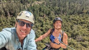Jessie Graff Instagram - OMG This is my new life now!!! So grateful to @hansflorine for inviting me out to #Yosemite to experience some big walls!  I got to follow 9 pitches on the east buttress of middle cathedral. And jugged up the #freeblast behind Hans and @bill.climbingadventures . I Knew i would love being on the wall over 1000 feet high (we finished at Mammoth Terraces). But I had no idea how much I would love learning about the gear and rope management! 😂. I’m hooked for life and need to do this all the time now!  Thanks Hans and Bill, for a life changing experience!