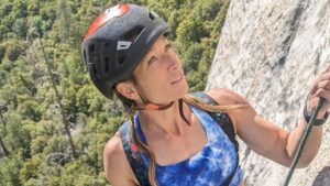 Jessie Graff Instagram - OMG This is my new life now!!! So grateful to @hansflorine for inviting me out to #Yosemite to experience some big walls!  I got to follow 9 pitches on the east buttress of middle cathedral. And jugged up the #freeblast behind Hans and @bill.climbingadventures . I Knew i would love being on the wall over 1000 feet high (we finished at Mammoth Terraces). But I had no idea how much I would love learning about the gear and rope management! 😂. I’m hooked for life and need to do this all the time now!  Thanks Hans and Bill, for a life changing experience!