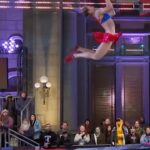 Jessie Graff Instagram - When i got sick 3 weeks before qualifiers, I thought I was doomed! I couldn’t believe the timing. What should’ve been my last hard week of training- I was completely knocked out. A week out, my body was still exhausted, but my brain turned back on. I studied every run of every episode last season. At least i could be mentally prepared. Days before we competed, I was still struggling to jog for more than a minute. Luckily, with the help of some breathing exercises I learned from @ninjagodfather , I was able to pull it together, and feel totally normal for my run! I’m dying to try those rubiks cubes again, but had so much fun! Thank you @ninjawarrior and @asmithcoprod for another amazing opportunity to test my limits on super fun challenges! #americanninjawarrior #ninjawarrior #supergirl