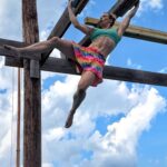 Jessie Graff Instagram - If you haven’t been to UBW recently, you’ve got to come experience the updates! New obstacles designed by @matt_bradley_ninja @lukedillon__ @th3_oneand_only @mike_bell_bell @dillon on all three stages and THREE side-by-side 100 foot tall rope climbs for stage four! When i get opportunities like this to compete and train on creative, techy obstacles, i learn so much! I hope to see you all next year! Happy Memorial Day! Thank you @thejonbrown and @ubwmikecook for starting and continuing such an epic tradition!!! #ninjawarrior #ultimatebackyardwarrior #americanninjawarrior