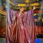 Jessie Ware Instagram - The dress of dreams ! Custom @hardingegeorgia for the final of Mamma Mia : I Have A Dream. X