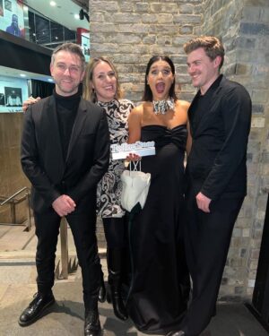 Jessie Ware Instagram - Thrilled to have been awarded the Artist Award at the @rollingstoneuk Awards last night. Thank you so much, it’s a huge deal to be recognised as an artist, something I have learnt and re-evaluated about myself for over a decade. I am loving the artist I have become and it’s thanks to my incredible fans, my phenomenal management @sarahcheryljackson @peterloraine & all of my team (special shout out @jordanshepley at Dawbell) that I get to adore doing this. Thank you to the divine and inspiring @theebillyporter for giving me the award, that meant a lot x