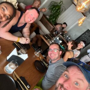 Jessika Evelyn Heiser Instagram - In this job (and I think adult life) time goes by so fast. Just a few months ago I was in Australia, then a few weeks ago I was in France, and now I’m swimming in the Red Sea in Saudi Arabia. 

So much gratitude in every single moment with the amazing friends I’ve been lucky enough to make along the way. 

I get to see the world and love my job in the process. 

Incredible. 🩵

See you soon for Smackdown and then King and Queen of the Ring!!