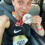 Jessika Evelyn Heiser Instagram - April race ☑️ this month it was another 10K There was a solid hill that slowed me down around mile 4, so I can’t imagine how I would have done if it hadn’t been there. The last mile I booked it and did my fastest mile time I think ever at 8:34! Every race has a life of its own, and is its own adventure. Heck of a way to start the week headed into live events overseas and Smackdown and Backlash in France!