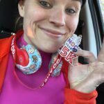 Jessika Evelyn Heiser Instagram – Signed up last minute a few days ago, for back to back 5K races! The first was this afternoon for the NOON Year’s Eve 5K! Tomorrow will be a New Year’s Day 5K! 🔥
I walked in knowing I wanted to push myself to get my fastest time but oof, I felt pretty gassed for that last mile!
My previous 5K best time: 29:16.
Today’s time and NEW PR 🌟 27:58!