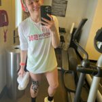 Jessika Evelyn Heiser Instagram - The slow evolution process of convincing my brain to do work this morning 🧠 1. Laying in bed perfectly okay with taking the day off. 2. Having some caffeine and deciding to just go and walk on the treadmill for easy movement. 3. Deciding to try out a slow jog, maybe 2 miles or so. 4. Body feeling great and ending up getting in 4 miles. You won’t know what you’re capable of unless you give it a go. Happy Friday! See ya tonight for Smackdown 🩵