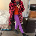 Jessika Evelyn Heiser Instagram - Travel ✈️ day colors! Busy weekend! Brooklyn NY, Allentown PA, and Newark DE 🥶 🦓