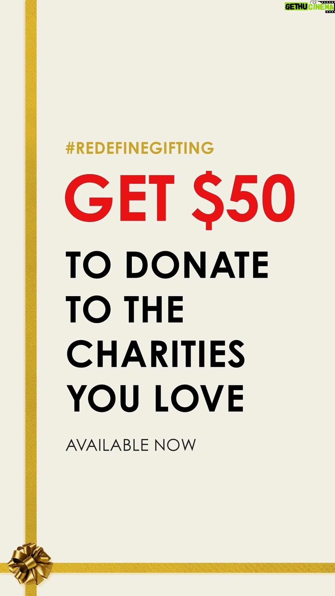 Jewel Instagram - Imagine a holiday season where instead of giving each other more unneeded stuff, a different kind of gift caught on.. giving people the ability to donate to the charity of their choice. To kick it off, TisBest Philanthropy, some of my friends & I are offering $50 Charity Gift Card to the first 20k people who sign up- no strings attached. Our hope is simply that once you see how easy and joyous this kind of gift can be, you’ll choose to give it to your friends and family. Get yours now: https://www.tisbest.org/rg/jewel/ #redefinegifting Thank you @raydalio, @ariannahuff, Kevin Systrom, Mehmet Oz, @jayshetty, & Paul Tudor Jones