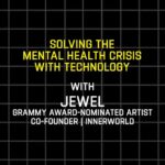 Jewel Instagram – 🎙️ A blend of tech and compassion! Tune in to Peter Diamandis’s latest podcast where our CSO, @jewel, discusses using tech for good.
Find it where ever you get your podcasts – EP #66 on Moonshots with @peterdiamandis 🌐💡
#Innerworld #JewelOnAir #MentalHealthTech
