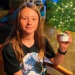 Jewel Instagram – Kase has a small candle company – each one made by hand here in our kitchen. If you are looking for a cute Christmas present head to @songlinesbyjewel and order on line! #cleancandles #christmas #present #handmade #kidbiz