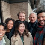 Jewel Staite Instagram - It’s official: the dysfunctional family is back together! Kicking off season 4 with my besties and feeling all kinds of grateful to be in their orbit once again 💕⚖️ #familylawtv