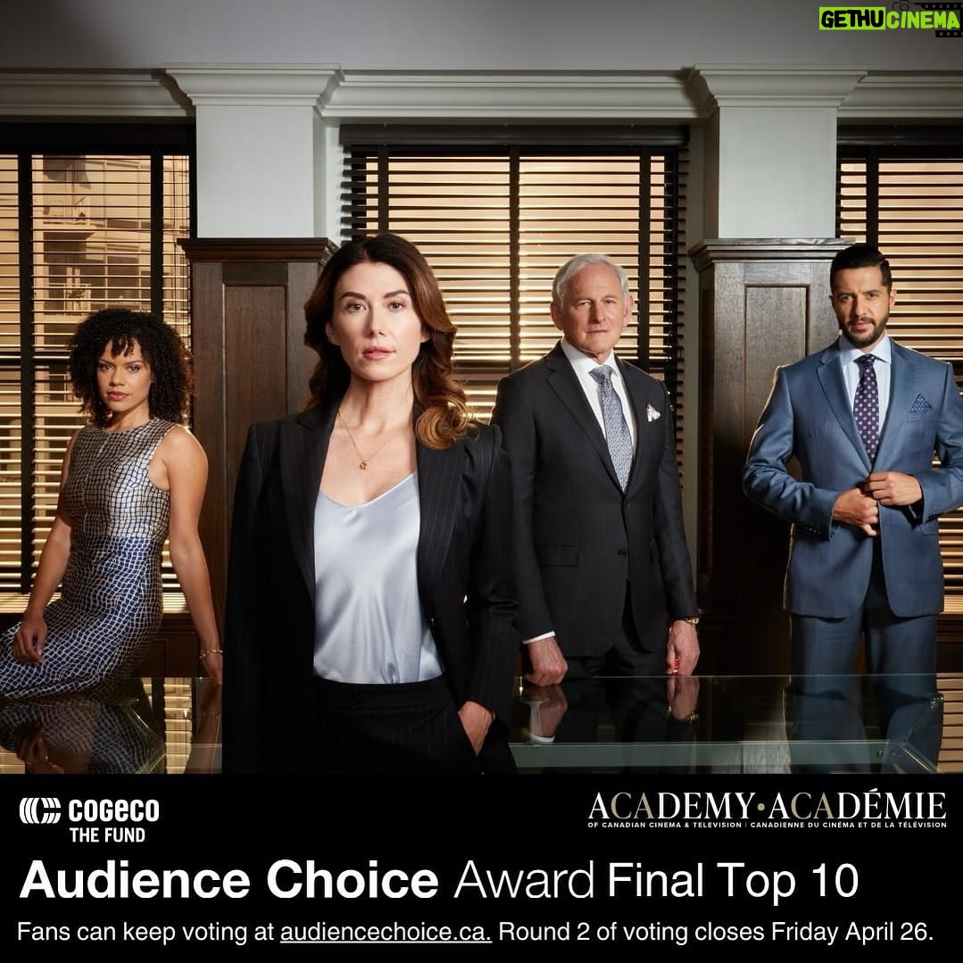 Jewel Staite Instagram - LET’S GET THAT VERDICT IN! Family Law is up for the audience choice award and we need your help to win! Round 2 of voting is open now at the link in my bio or at audiencechoice.ca Vote multiple time and vote often! @familylaw_tv