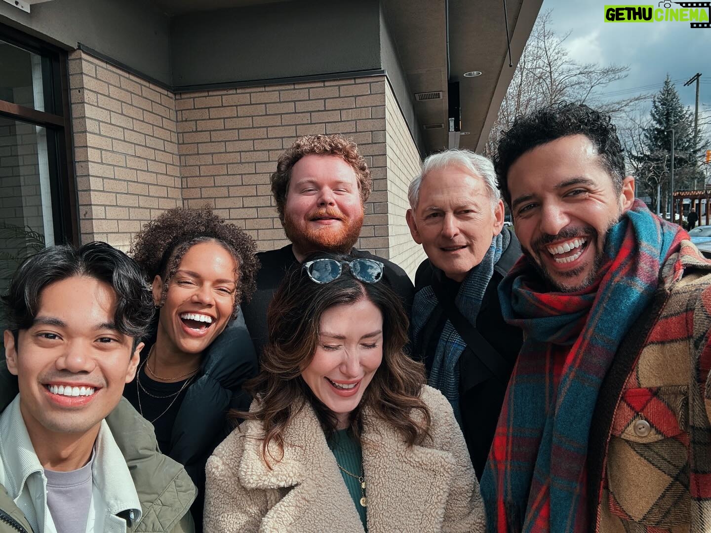 Jewel Staite Instagram - It’s official: the dysfunctional family is back together! Kicking off season 4 with my besties and feeling all kinds of grateful to be in their orbit once again 💕⚖️ #familylawtv