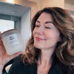 Jewel Staite Instagram – Can’t really decide which @canvascandleco scent is my fave, but safe to say I’m obsessed with this one currently 🌊🌲

#westcoastisthebestcoast 
#canvascandlecompany