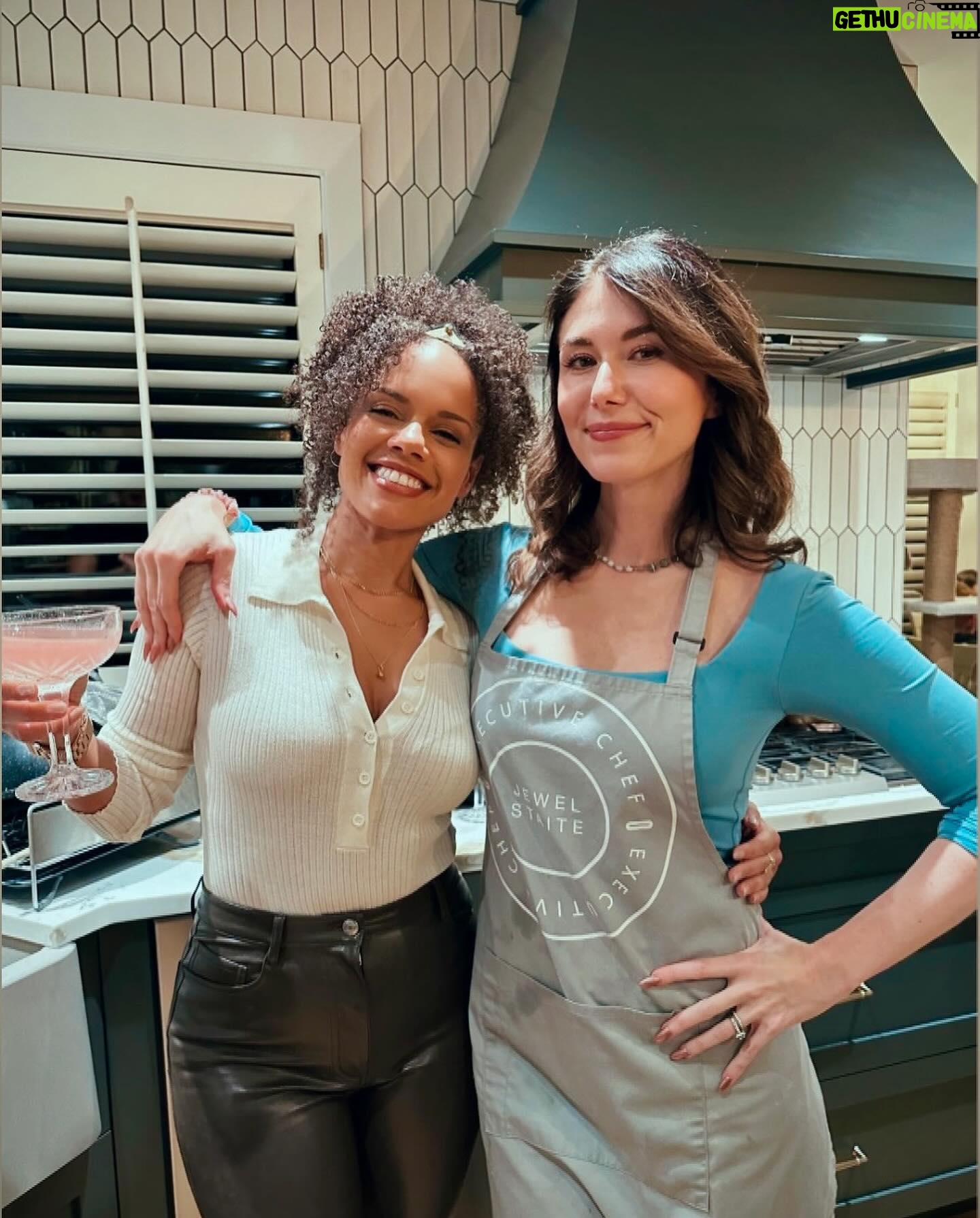 Jewel Staite - 5.3K Likes - Happy 40th to the little sis I always wanted! @nellysrose
You know when you meet someone and it immediately feels like you’ve known them your whole life? She’s everybody’s confidant, cheerleader, advocate, and the classiest example of how to stand your ground. I’ve learned so much from you, Genelle. Here’s to your 40s being epic and full of more adventure and success and being surrounded in all the love you deserve. You ain’t ever getting rid of me! 🤪😻 I love you, kitty cat.