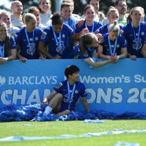 Ji So-yun Instagram - 💙 Champions of England 🇬🇧 💙