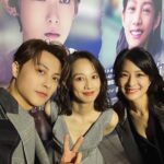 Jian Man-shu Instagram - 今天有一種默契叫做：我們都穿了同一個品牌的服裝。 可能的原因或許是敏敏 @m_e_g_a_n_l_a_i 和以晴 @manshujian 都住過羅政浩 @prince_pstar 的房間？ @moschino @bluebelltw #moschino #室友 #默契 #沒有你依然燦爛