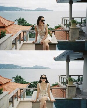 Jiang Mengjie Instagram - 🌊🌊☀️☀️