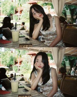 Jiang Mengjie Instagram - 🌊🌊☀️☀️