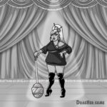 Jiggly Caliente Instagram - Hey guys the new black and white Vaudeville stage of @dragherthegame is now live in the new demo. #jigglycaliente #draghervideogame
