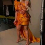 Jiggly Caliente Instagram – I am really proud of this look and what it has done for me.  This is a prime example of full circle and things aligned with destiny. 👗 By @angelayalacouture . Hair by @dragbychariel . Shoes @louboutinworld  make up by the model herself.