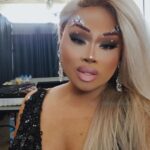 Jiggly Caliente Instagram - Doll Tingz Custom unit @deetrannybear 👗@angelayalacouture Mug by yours truly. #jigglycaliente #pride #transisbeautiful #pinayexcellence
