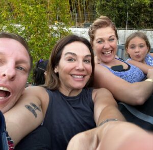 Jill-Michele Meleán Instagram - Thank you social world for all the 🎉HAPPY BIRTHDAY 🎉 wishes this week.  You made this 🦀 so happy! 🥰
When my life feels overwhelming, I go back to being a kid.  And Wednesday I made sure I played! 
Yearly tradition now with the Jackson family @jenicabergere & adding @young1joseph in the mix for some @unistudios fun!
💫💫💫💫💫💫💫💫💫💫
#universalstudioshollywood #harrypotterworld #wand