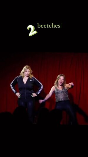 Jill-Michele Meleán Instagram - We did it! @jenicabergere & I are back on stage but this time …together! 
Teaming up with some greats to make our 2 women show even better! Next show…TBA!
