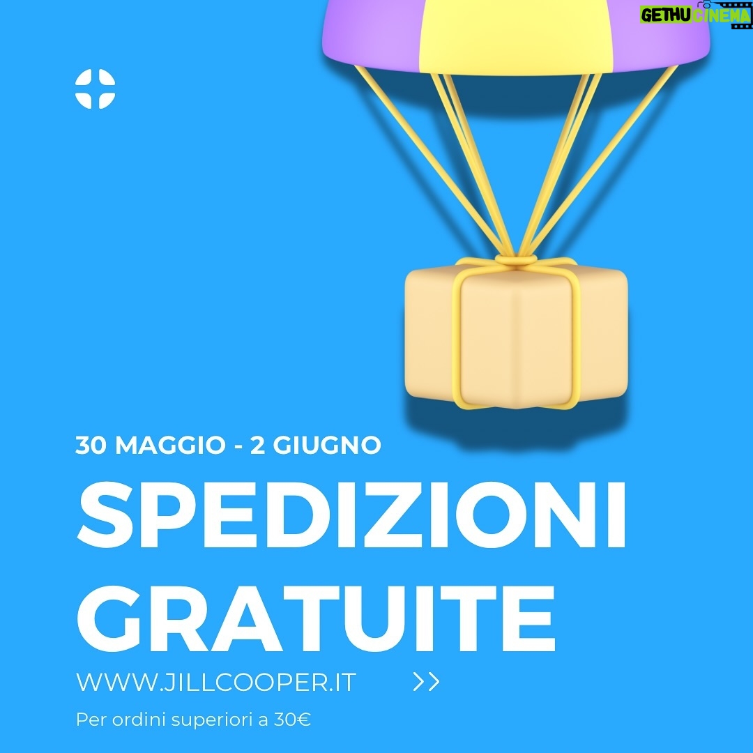 Jill Cooper Instagram - SPEDIZIONI GRATUITE ed ultimi giorni di Offerte di Maggio su jillcooper.it ~~~~ #jillcooper #benessere #spedizionegratuita