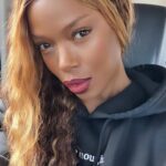 Jill Marie Jones Instagram – See ya later, alligator… 🍫🍒🤗🦋✈️✈️✈️ 
#BlondeBianca ♥️
#MyBlondeEra