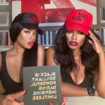 Jill Marie Jones Instagram - We hope your weekend is RED HOT🌶️🌶️ Happy Friday!!!! #creativepartners #producingpartners LET’S GOOOOOOOO!!!! 💃🏾💃🏾 stay tuned… Ps. Read the card in the mirror✨✨✨